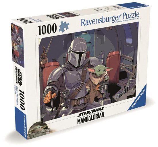 Ravensburger Sestavljanka Star Wars: Mandalorian 1000 kosov