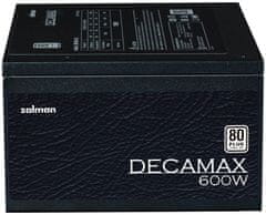 Zalman Napajalnik ZM600-LX3 / 600W / ATX / akt. PFC / 120 mm ventilator / 80Plus