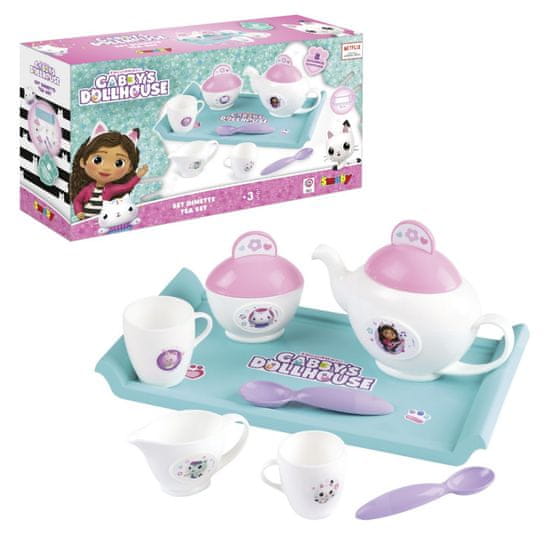 Smoby Gabby´s Dollhouse Čajni set s pladnjem