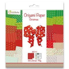 Avenue Mandarine Komplet papirjev Clairefontaine Origami Christmas 1 60 listov