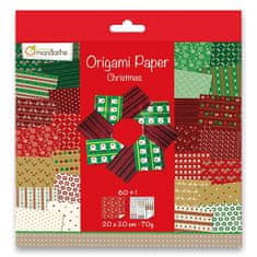 Clairefontaine Komplet papirjev Origami Christmas 2 60 listov