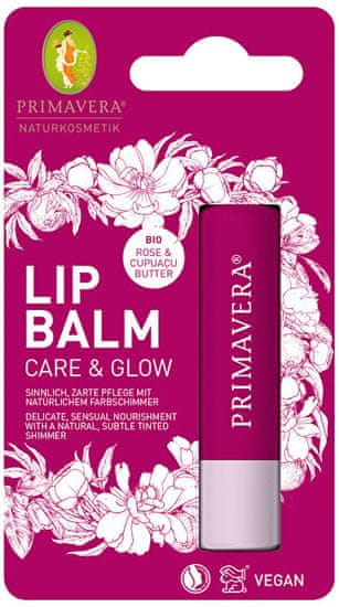 Primavera Negovalni balzam za ustnice Care & Glow (balzam za ustnice) 4,6 g
