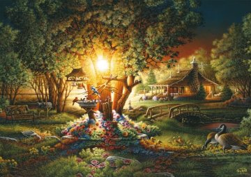 Schmidt Puzzle Pomlad v vsej svoji slavi 1000 kosov