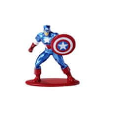 Jada Toys Marvel Avengers Kovinske zbirateljske nanofigurke 1,65", komplet 6 kosov