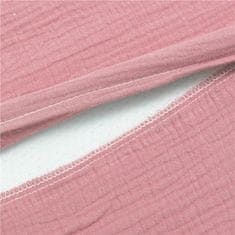 NEW BABY STANDARD 30x37cm roza muslin prevleka za otroški vzglavnik