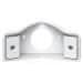 Ubiquiti UniFi G6/G5 PTZ Corner Mount W - Kotni nosilec za kamero UniFi G6/G5 PTZ, bel