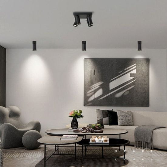 IMMAX NEO PUNTO 1 SMART reflektor rno zlati GU10 4 8W RGB CCT Zigbee 3.0 TUYA mimovrste