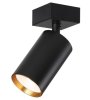 NEO PUNTO-1 SMART reflektor črno zlati GU10 4,8W, RGB+CCT, Zigbee 3.0, TUYA
