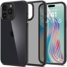 Spigen Ult. hibridni kovček iP15Pro frost bk