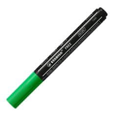 Stabilo Akrilni marker FREE Akril - okrogla konica 2-3 mm - zelena barva listov