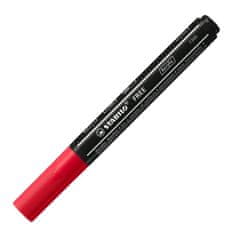 Stabilo Akrilni marker FREE Akril - okrogla konica 2-3 mm - škrlatna