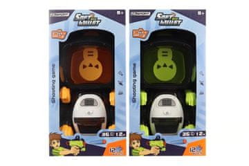 Pištola z dino tarčo in bralnikom na baterije