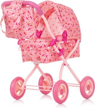 Chipolino Globok voziček za lutke Emily Cupcakes