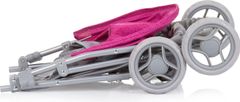 Chipolino Športni voziček za lutke Alice Grey,Pink linen