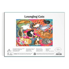 Galison Lazy Cat Puzzle 1000 kosov
