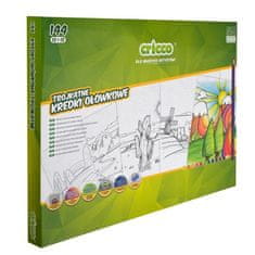 CRICCO Barvice, 12x 12 barv, 144 barvic