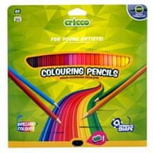 CRICCO barvice, trikotne, 60 barv, blister