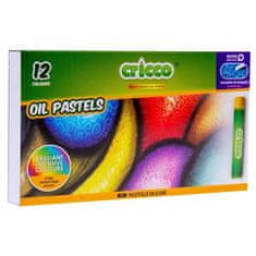 CRICCO Oljni pasteli, 12 kosov