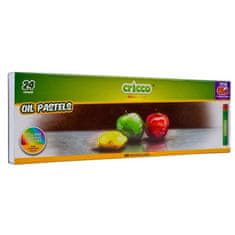 CRICCO Oljni pasteli, 24 kosov