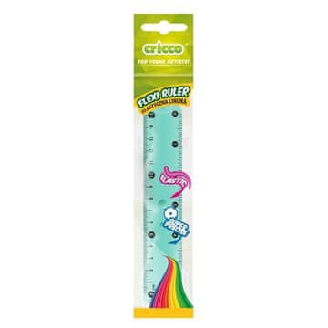 CRICCO Pravilo - 15 cm, Flexi, raznobarvno