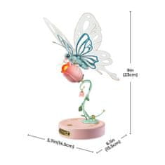 Robotime Rokr 3D puzzle Butterfly Pink 79 kosov