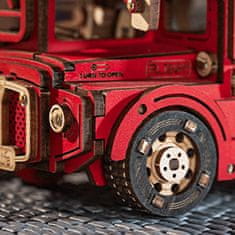 Robotime Rolife DIY 3D lesena sestavljanka London double-decker 245 kosov