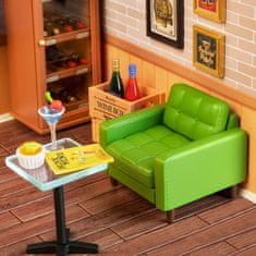 Robotime Rolife DIY House: gostilna Cheers z LED osvetlitvijo 142 kosov
