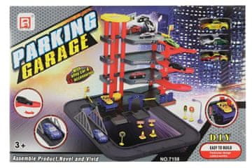 Garaža 3 nadstropja z avtomobili