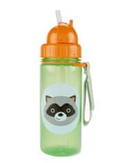 Skip hop Živalski vrč s slamico PP brez PVC in BPA Raccoon 12m+