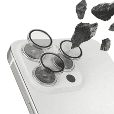Hama Lens Protect, zaščita za kamero za Apple iPhone 16 Pro/16 Pro Max, 3 posamezna stekla