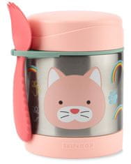 Skip hop Zoo Termos za hrano z žlico/vilico Kitty 325 ml, 3r+