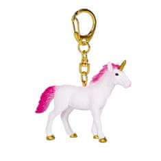 MOJO Obesek za ključe Unicorn neonsko roza