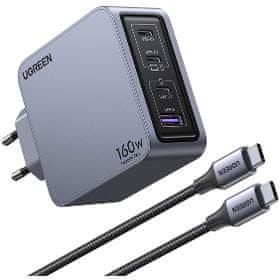 Ugreen Nexode 160 W 4port GaN Fastlonab.