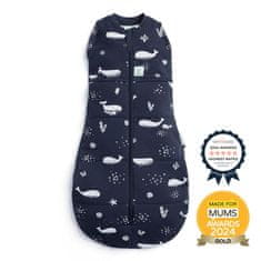 ERGOPOUCH 2v1 Cocoon Whale 3-6 m, 6-8 kg, 2,5 tog
