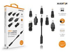 Aligator adapter USB-C za ntb 7x kon.