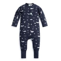 ERGOPOUCH spalna obleka iz organskega bombaža Onesie Whale 2-3 r, 2,5tog