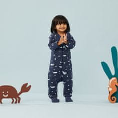 ERGOPOUCH spalna obleka iz organskega bombaža Onesie Whale 2-3 r, 2,5tog