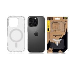 Tactical Taktični pokrov MagForce Plyo za Apple iPhone 16 Pro Transparent