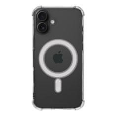 Tactical Taktični ovitek MagForce Plyo za Apple iPhone 16 Plus prozoren