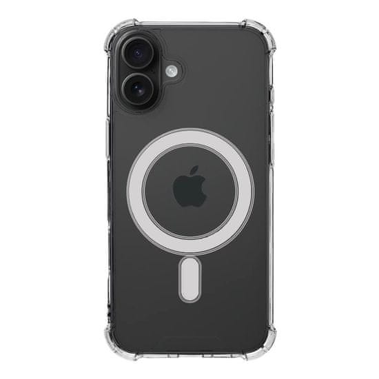 Tactical Taktični ovitek MagForce Plyo za Apple iPhone 16 Plus prozoren