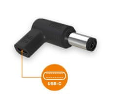Aligator USB-C zmanjšanje moči NTB 7,4*5,0 mm