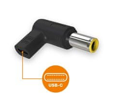 Aligator USB-C zmanjšanje napajanja NTB 7,9*5,5 mm