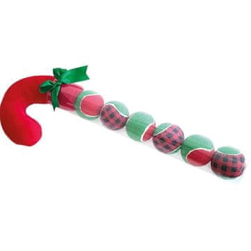 Igralni tenis božič. Žogice 6,5 cm 6 kosov Nobby