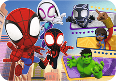 Trefl Lesena sestavljanka Spidey in njegovi neverjetni prijatelji 24 kosov
