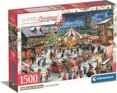 Clementoni Božična tržnica Puzzle 1500 kosov