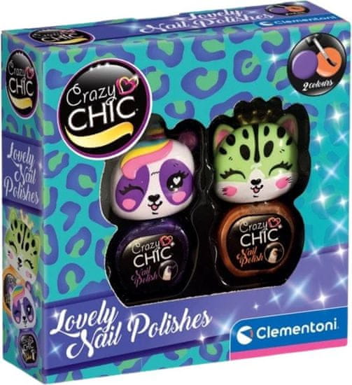 Clementoni Crazy Chic Beauty: komplet lakov za nohte 1