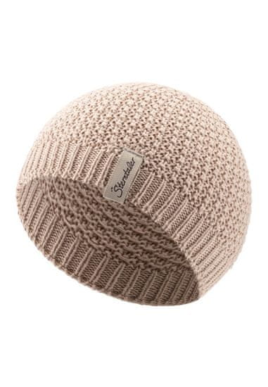 Sterntaler Pletena kapa GOTS bombaž bež uni velikost 37 cm - 2-3 m