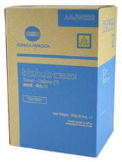 Konica Minolta originalni toner AAJW252, rumen, 9000str., TNP-80Y Bizhub C3320i