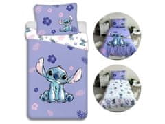 Disney Disney Stitch Posteljni set z zadrgo, 100 % bombaž, za otroke, 140x200 cm, Oeko-Tex 