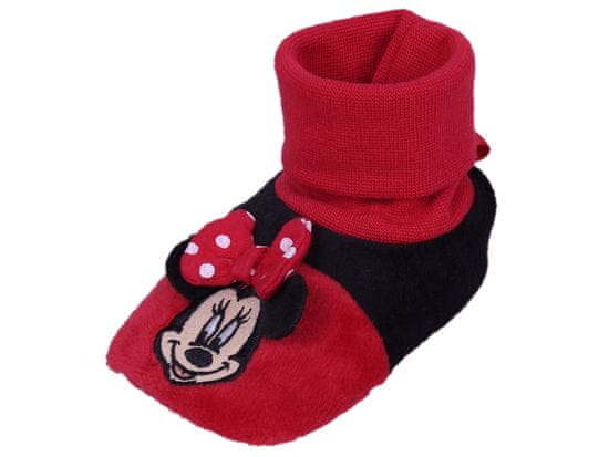 Disney Rdeče-črni copatki Miška Minnie Disney